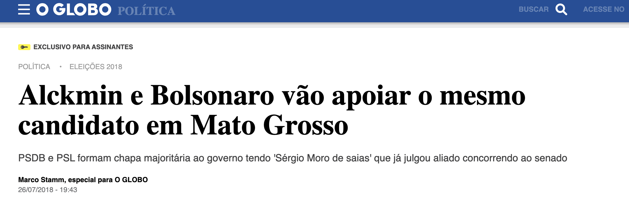 Exclusivo para assinantes - Análise política estratégica